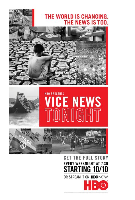 Vice News Tonight (#1 of 2): Mega Sized Movie Poster Image - IMP Awards