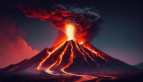 Volcanic Eruption Spectacle Images - Free Download on Freepik