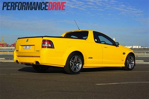 2012 Holden Commodore Ute SS Series II Hazard yellow