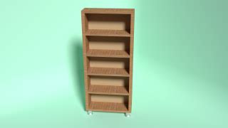 Bookshelf Free 3D Models download - Free3D