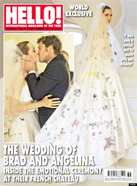 Angelina Jolie's Wedding Dress Revealed On The Cover Of People Magazine | HuffPost