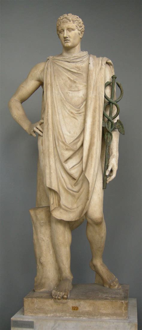 File:Hermes, copia romana di età adrianea, da originale greco della fine del IV secolo, dalla ...