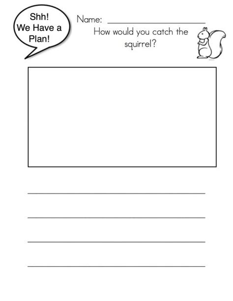 Shh! We Have A Plan! | Kindergarten worksheets, Kindergarten math worksheets free, Reading ...