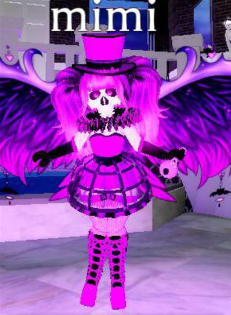 Royale high purple halloween outfit | Cute tumblr wallpaper, Roblox ...