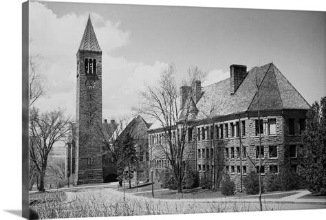 Exterior of Cornell University Buildings, New York Wall Art, Canvas ...