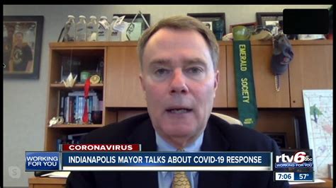 Indianapolis mayor talks about COVID-19 response