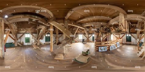 360° view of Seriemer Windmill Interior 2 - Alamy