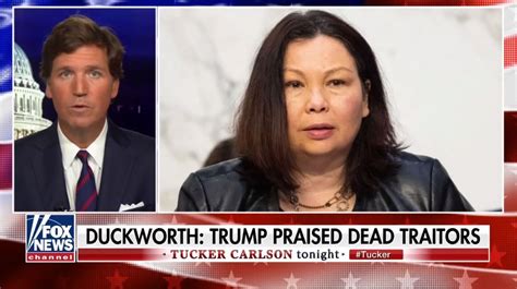 Tucker Carlson Unloads On ‘Moron’ Senator Tammy Duckworth For Being ...