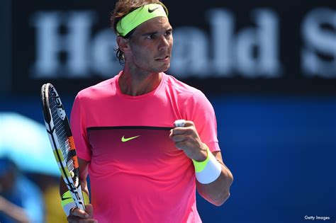 Rafael Nadal wore a bright pink shirt and short-shorts in Aussie Open debut | For The Win