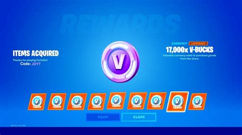 REDEEM THE 13,500 V BUCKS CODE IN FORTNITE! (How To Get Free V Bucks ...