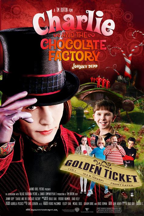 Charlie And The Chocolate Factory Movie Poster