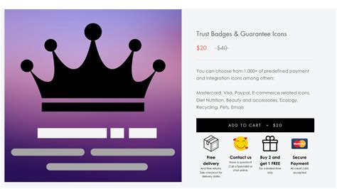 Trust badges & icons ‑ Iconito - Boost your website's credibitlity with icons and trust badges ...