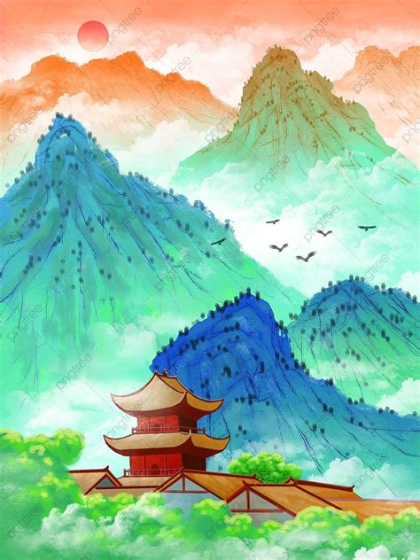 Easy Chinese Landscape Painting