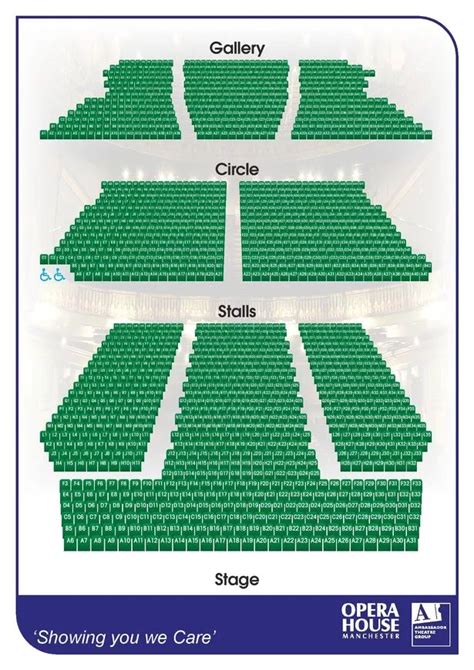 Palace Theatre Manchester Seating - Rectangle Circle