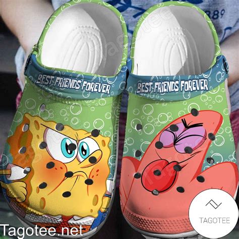 Best Friends Forever Spongebob And Patrick Crocs Clogs - Tagotee