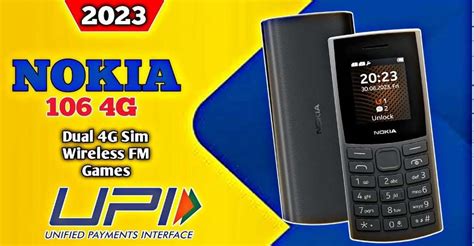 New Nokia 106 4G Features, Battery & Price Details