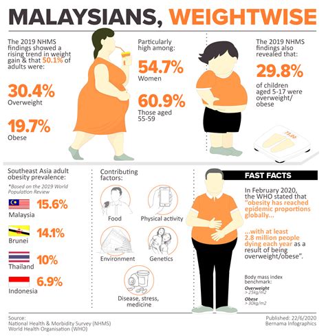 Obesity, overweight rates remain high in Malaysia