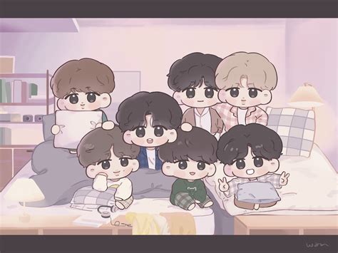 Imagen Relacionada Bts Fanart Bts Chibi Fan Art | The Best Porn Website