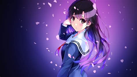 Purple Anime Wallpapers 1080p - Wallpaper Cave