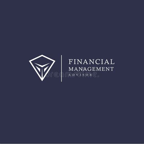 Financial Management Modern Logo Design Vector Illustration Stock ...