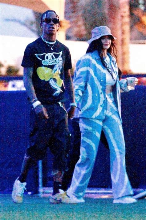 KYLIE JENNER and Travis Scott Arrives at Coachella in Indio 04/13/2019 ...