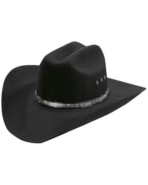Silverado Silver-tone Inset Hat Band Wool Felt Cowboy Hat | Boot Barn