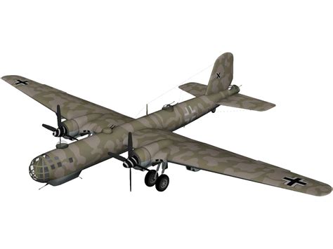 Heinkel HE-177 3D Model - 3DCADBrowser