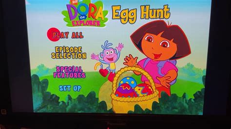 Dora The Explorer: Egg Hunt 2009 DVD Menu Walkthrough - YouTube