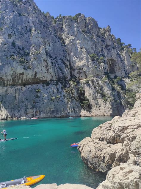 The calanques of Cassis by canoe