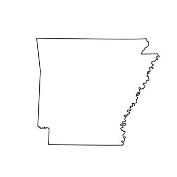 Arkansas State Outline Images – Browse 2,755 Stock Photos, Vectors, and ...