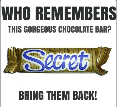 Petition Bring Back Rowntrees Secret Bar