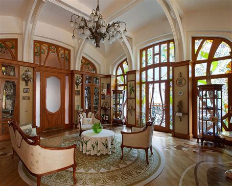 Art Nouveau Interior Design With Its Style, Decor And Colors