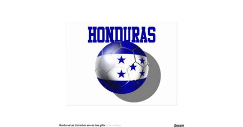 honduras_los_catrachos_soccer_fans_gifts_postcard ...