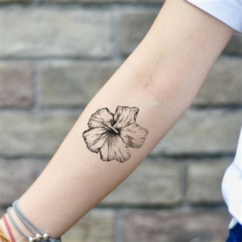 Flor De Maga Flourish Floral Temporary Tattoo Sticker - OhMyTat