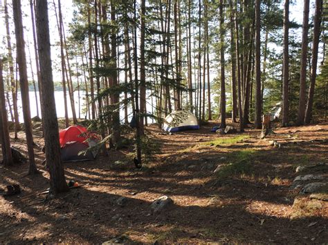 Boundary Waters Map, BWCA, Campsite Information