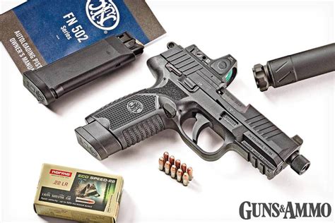 FN 502 Tactical .22 LR Pistol: Full Review - Guns and Ammo