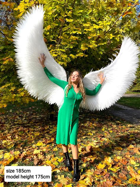 Big Raised Angel Wings, Halloween Costume, Christmas Costume, Photo Shoot Props - Etsy