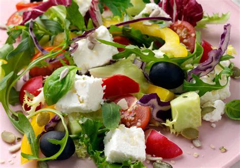 Feta Cheese Salad - Laura's Idea