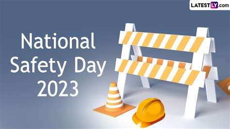 Festivals & Events News | When is National Safety Day 2023? Know Date, Theme, History and ...