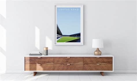 Loftus Road Illustrated Poster – The Terrace Store