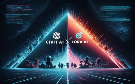 Artistic Frontiers of AI: Civit AI vs. LoRA AI Art