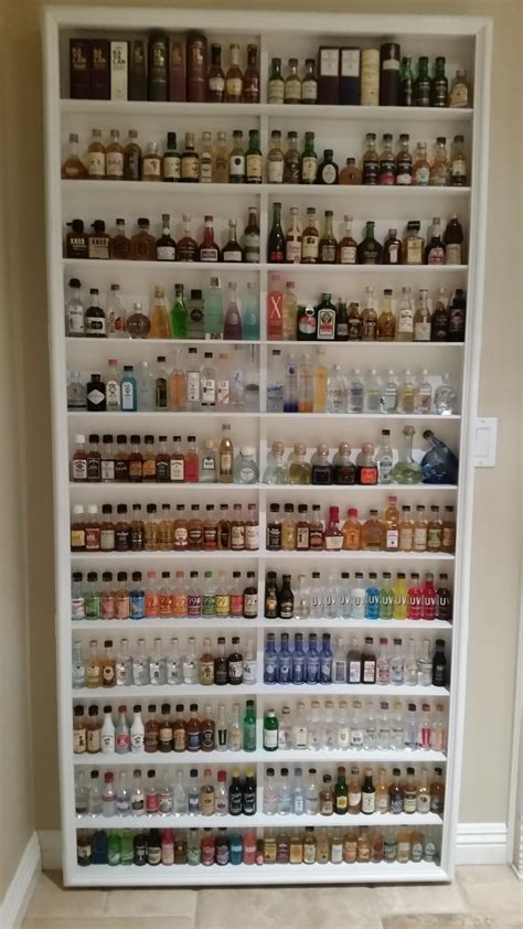 My collection of 284 mini bottles of alcohol • /r/pics | Mini liquor ...