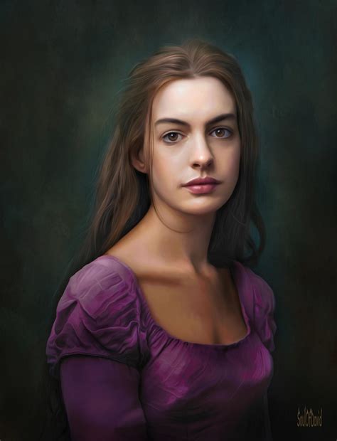 Anne Hathaway by SoulOfDavid on DeviantArt