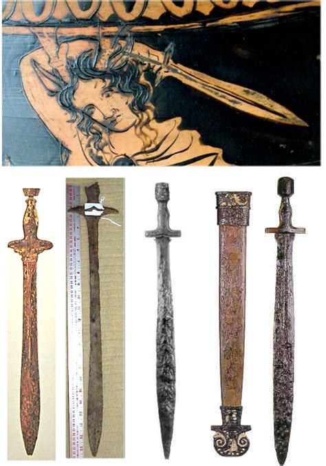 Ancient Greek Sword Types