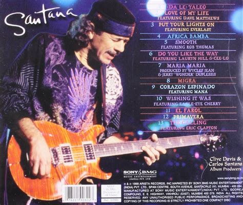 “El farol” (en concierto), de Santana es la canción del día de nosolocine.net - nosolocine