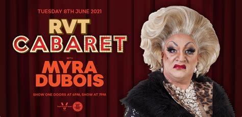 RVT Cabaret with Myra DuBois - Show One Tickets | Tuesday 8th June 2021 @ Royal Vauxhall Tavern ...