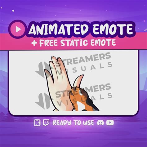 High Five Animated Emote - StreamersVisuals