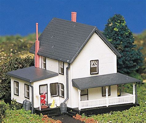 Bachmann Plasticville N scale Building - Farm House 45812 NEW | eBay ...