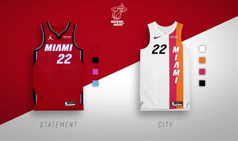 Miami Heat | Nike | Jersey Set Concept :: Behance