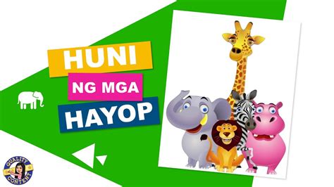 🦁 Huni ng mga Hayop 🐝 | Animal Sounds | Filipino - YouTube